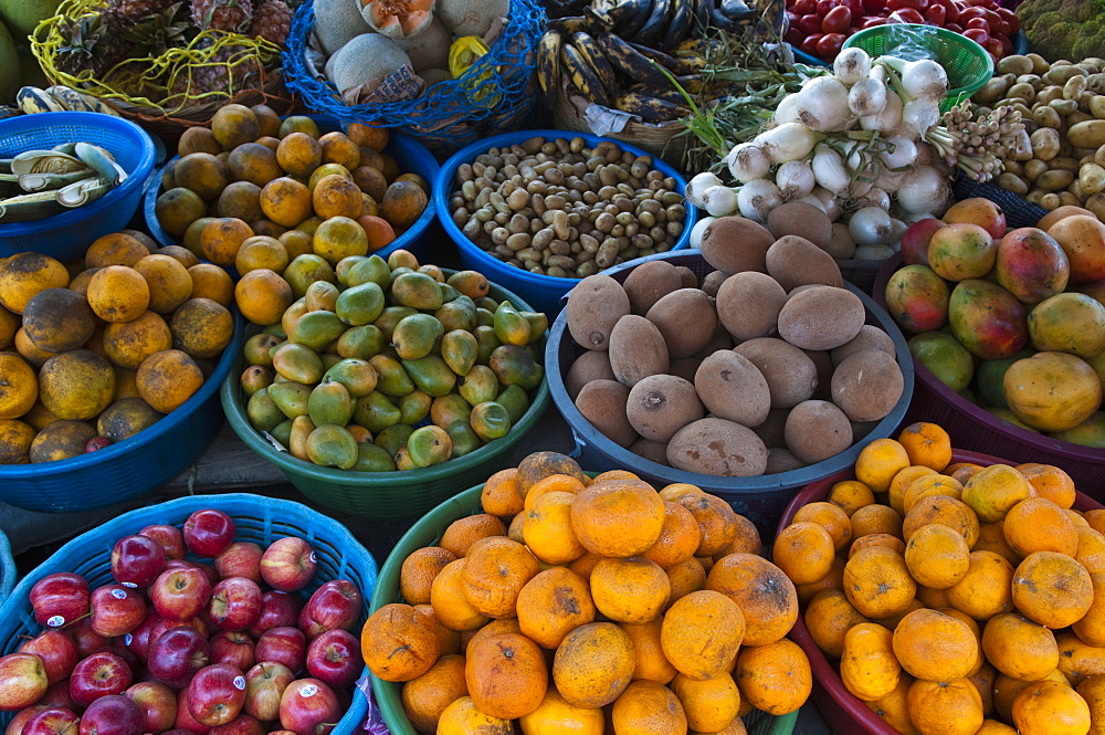 Santa Maria de Jesus market, Guatemala, Central America