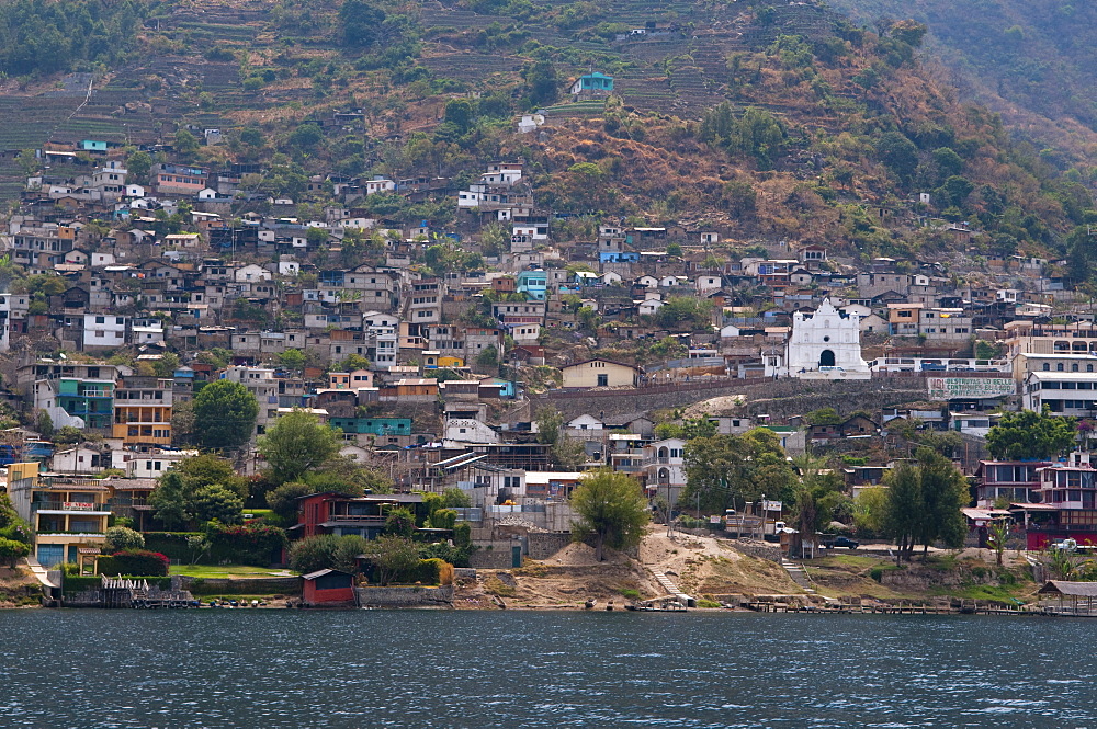 San Antonio Palopo, Lake Atitlan, Guatemala, Central America