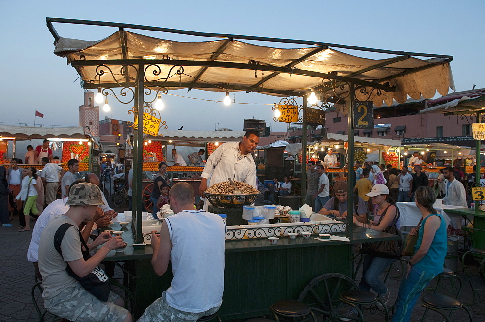 Djemaa el Fna Square, Marrakech, Morocco, North Africa, Africa