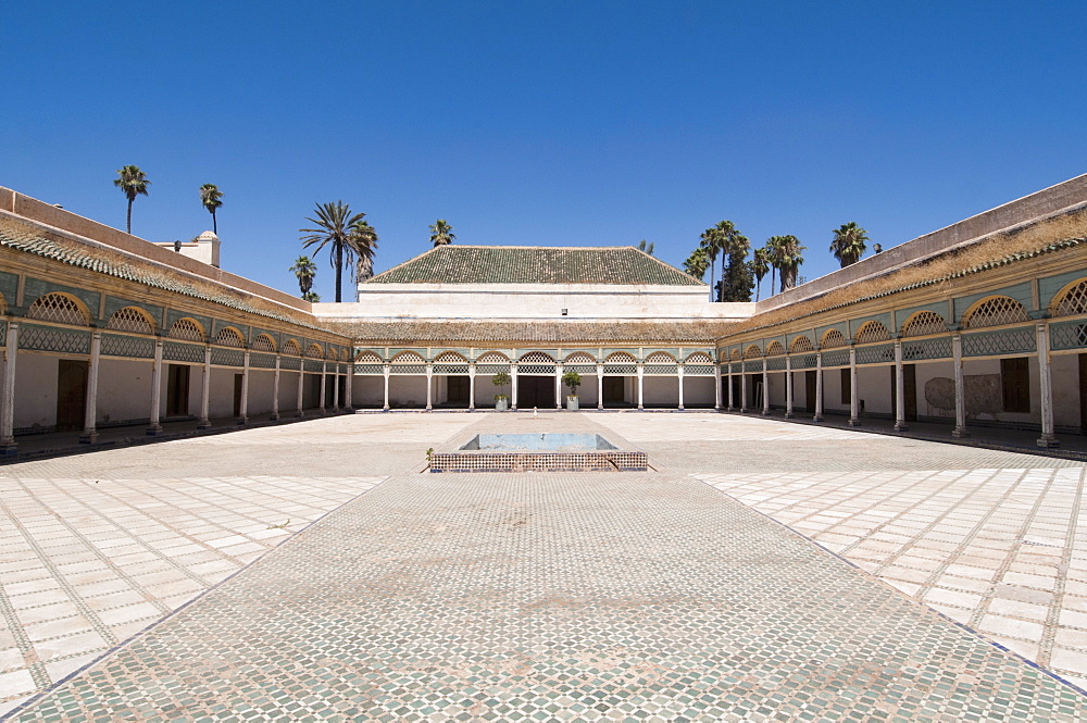 Bahia Palace, Marrakech, Morocco, North Africa, Africa