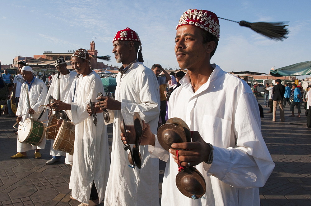 Djemaa el Fna Square, Marrakech, Morocco, North Africa, Africa