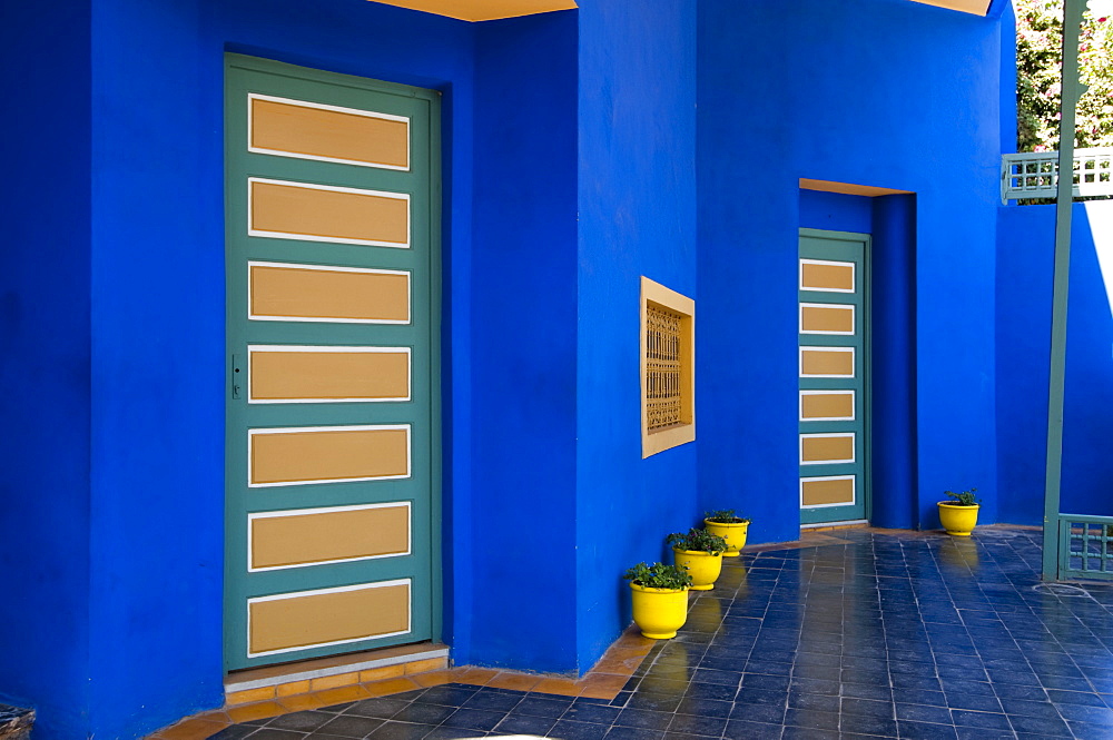 Majorelle Gardens, Marrakech, Morocco, North Africa, Africa