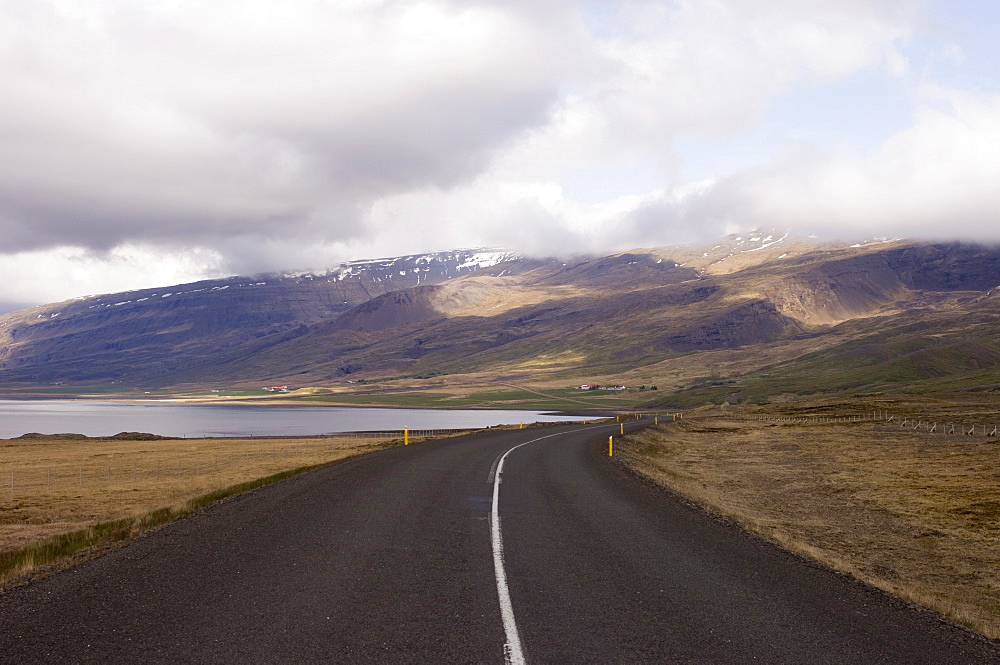 Hamarsfjordur fjord, South coast, Iceland, Polar Regions