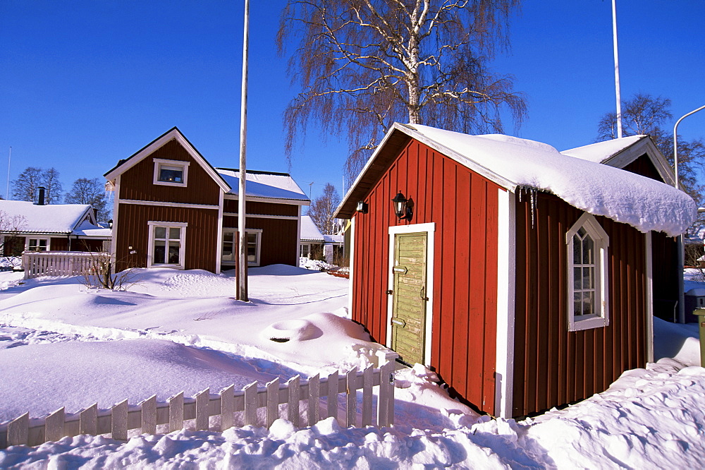 Gammelstad (Lulea old city) UNESCO World Heritage Site, Lapland, Sweden, Scandinavia, Europe