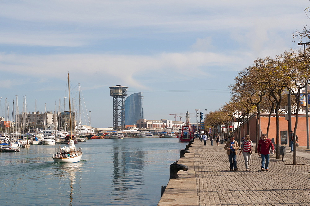 Port Vell Marina, Barcelona, Catalonia, Spain, Europe