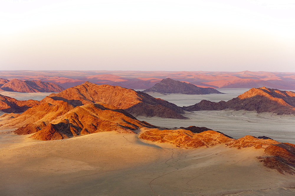 Aerial view, Namib Naukluft Park, Namib Desert, Namibia, Africa