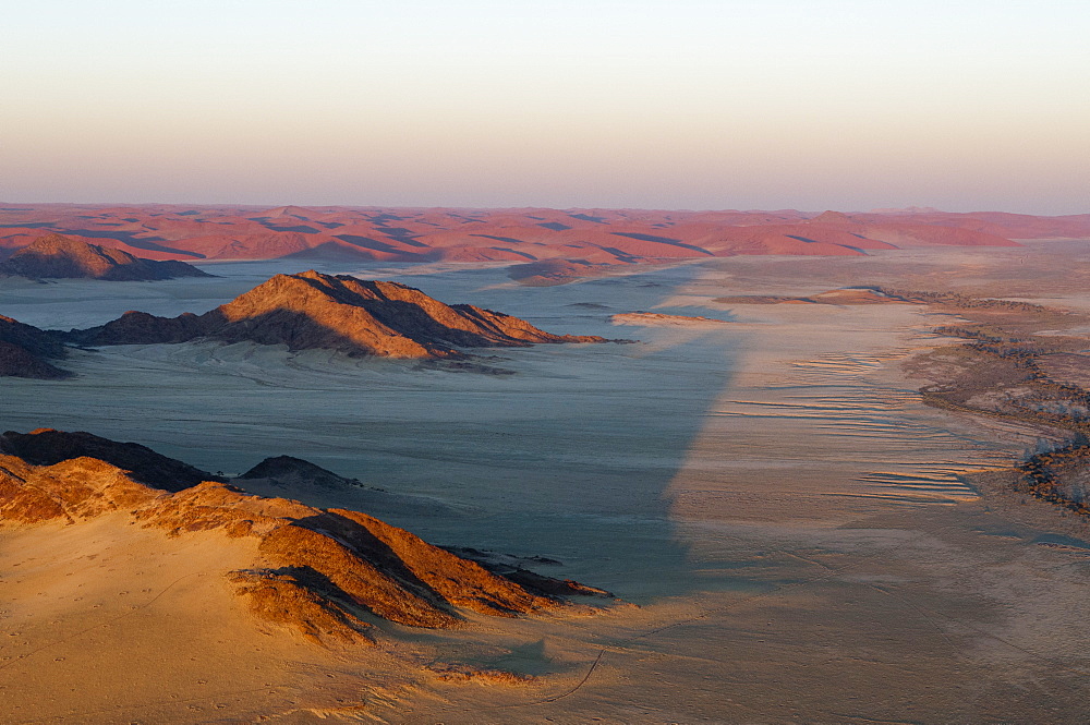 Aerial view, Namib Naukluft Park, Namib Desert, Namibia, Africa