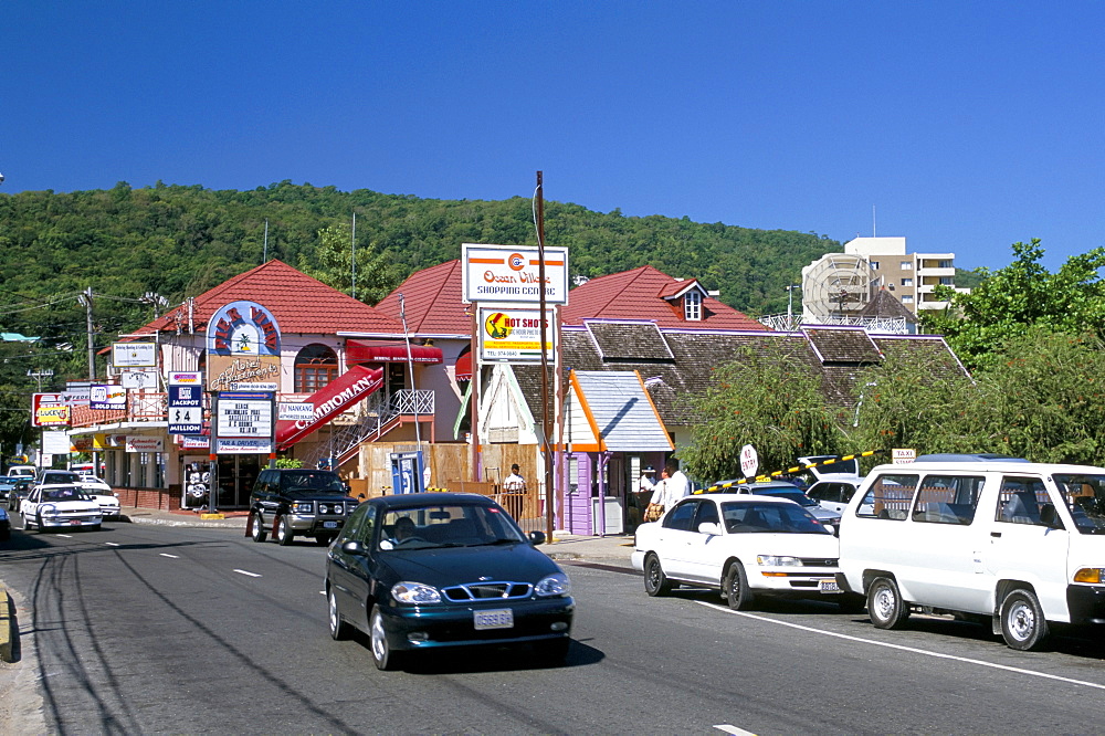 Main street, Ocho Rios, Jamaica, West Indies, Central America