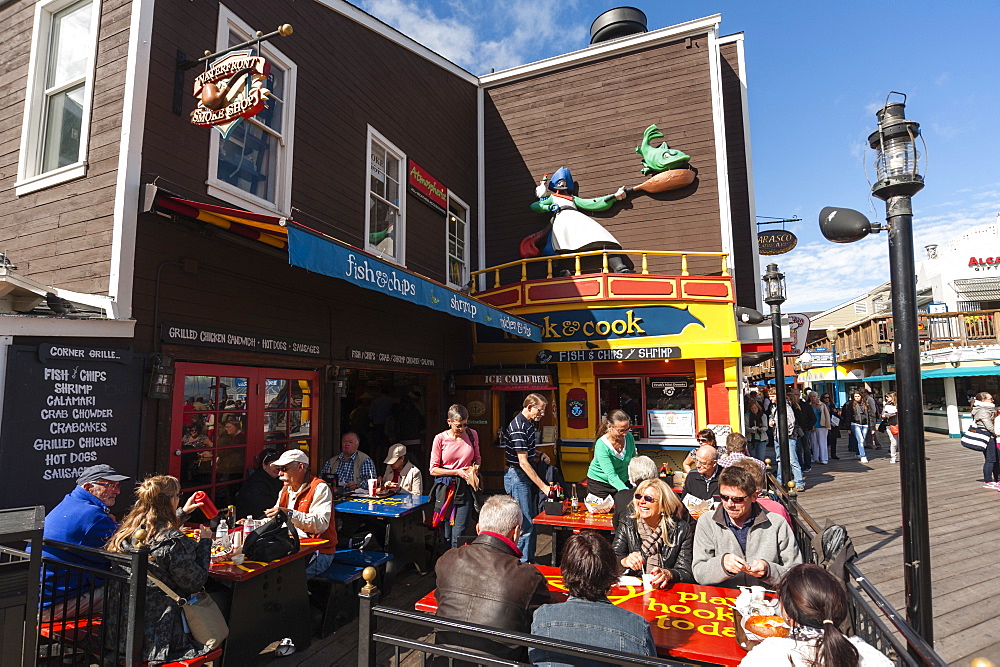 Pier 39, Fisherman's Wharf, San Francisco, California, United States of America, North America