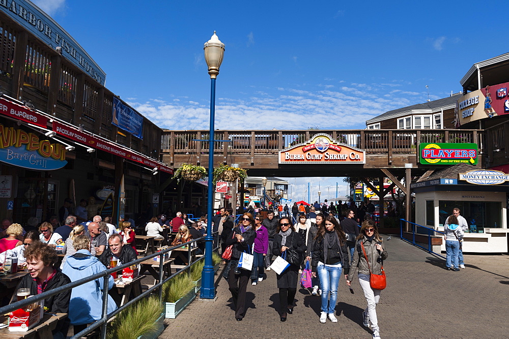 Pier 39, Fisherman's Wharf, San Francisco, California, United States of America, North America