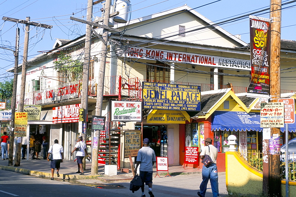 Main Street, Ocho Rios, Jamaica, West Indies, Central America