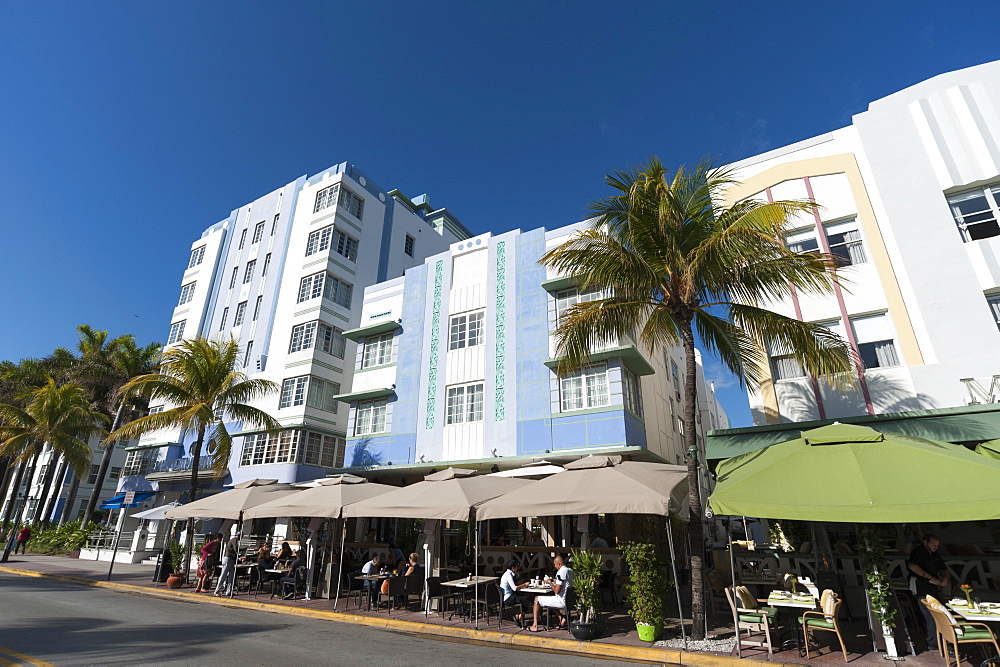 Ocean Drive, South Beach, Miami Beach, Florida, United States of America, North America