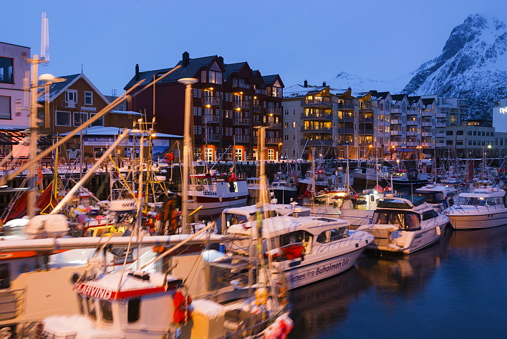 Svolvaer, Lofoten Islands, Nordland, Arctic Norway, Scandinavia, Europe