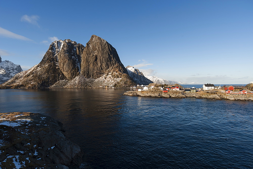 Hamnoy, Lofoten Islands, Arctic, Norway, Scandinavia, Europe