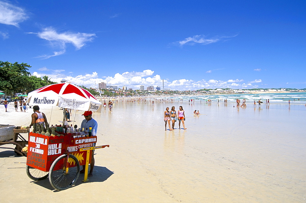 Ponta Negra beach, Natal, Rio Grande do Norte state, Brazil, South America