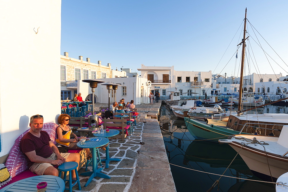 Naousa, Paros island, Southern Aegean sea, Cyclades, Greek Islands, Greece, Europe