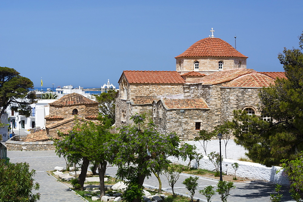 Temple of Panaya of Ekatontapiliani, Parikia, Paros island, Southern Aegean sea, Cyclades, Greek Islands, Greece, Europe