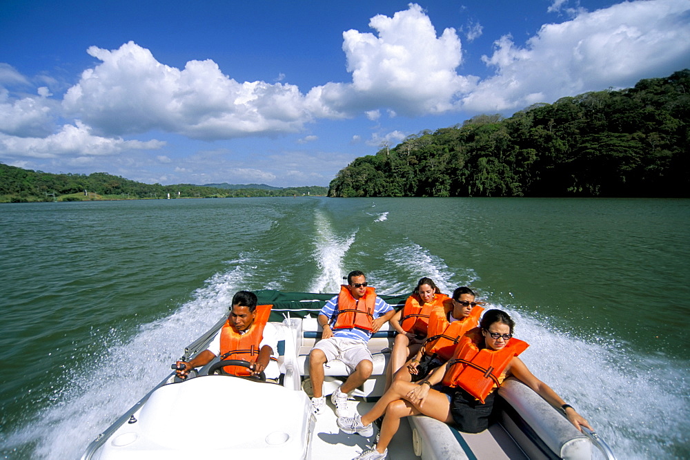 Gatun Lake, Soberania Forest National Park, Panama Canal, Panama, Central America