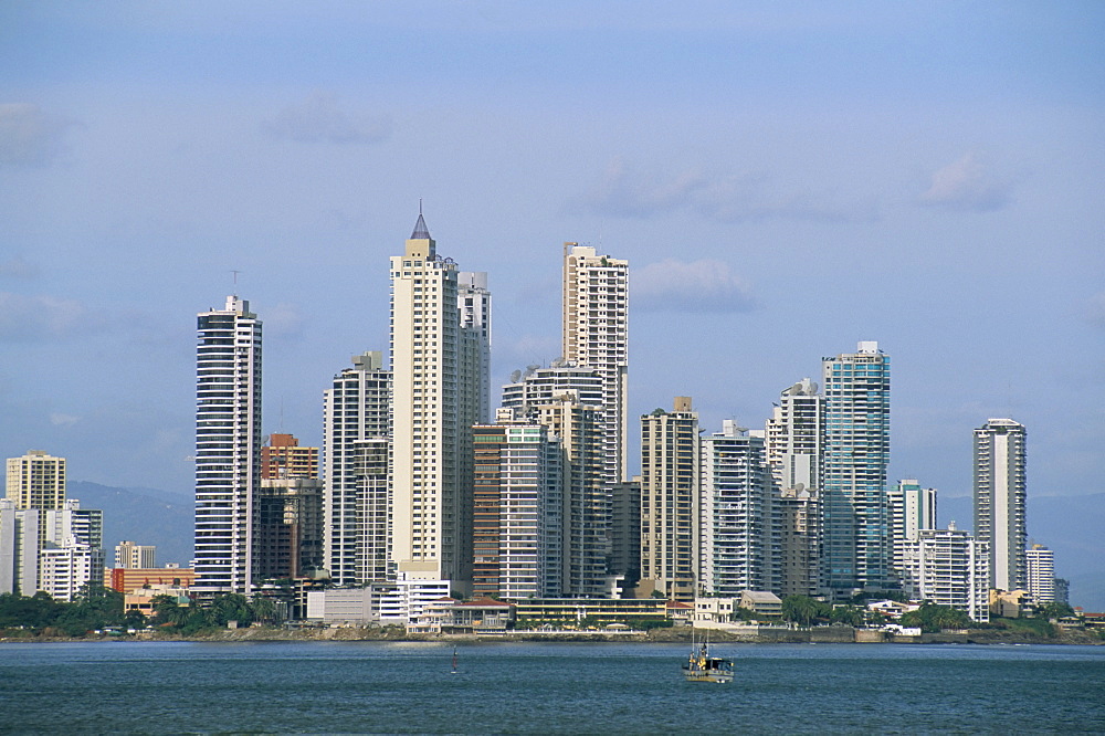 Skyline, Panama City, Panama, Central America