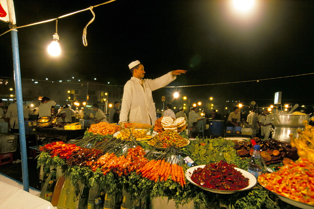 Place Jemaa El Fna, Marrakech (Marrakesh), Morocco, North Africa, Africa