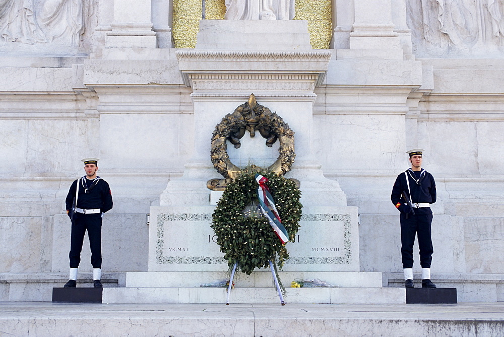 The Tomb of the Unknown Soldier, Altare della Patria, Rome, Lazio, Italy, Europe