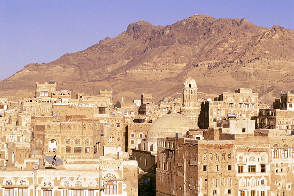 Old Town, Sana'a, UNESCO World Heritage Site, Republic of Yemen, Middle East