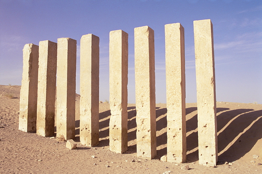 Awwam temple, Ma'rib, Republic of Yemen, Middle East