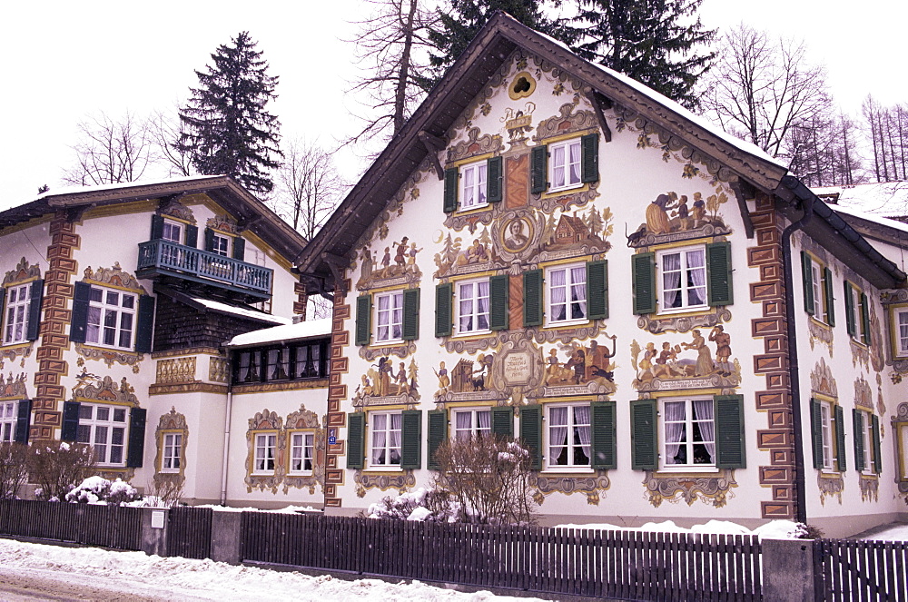 Hansel and Gretel house, Oberammergau, Bavaria, Germany, Europe