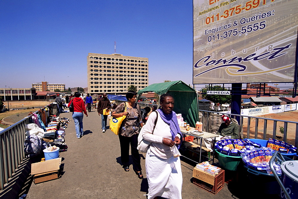 Street scene, Soweto, Johannesburg, South Africa, Africa