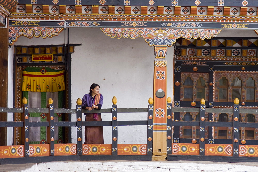 Lhuentse Dzong, Bhutan, Asia