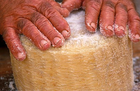 Pecorino manufacture, Handicraft Museum, Custonaci, Sicily, Italy