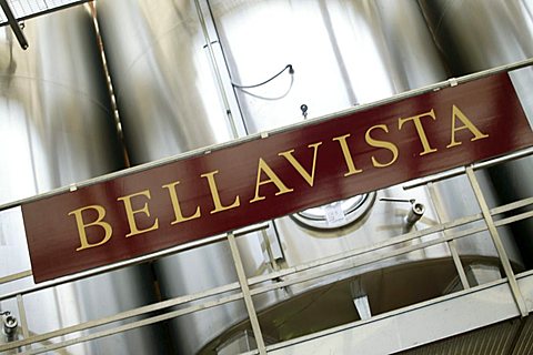 Bellavista winery, Erbusco, Franciacorta, Lombardy, Italy.