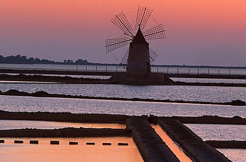 Saltworks, Marsala, Sicily, Italy