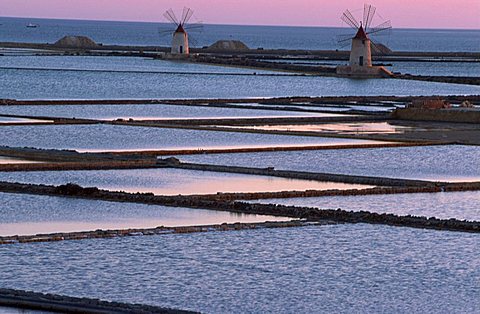 Saltworks, Marsala, Sicily, Italy