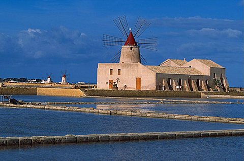 Saltworks, Marsala, Sicily, Italy