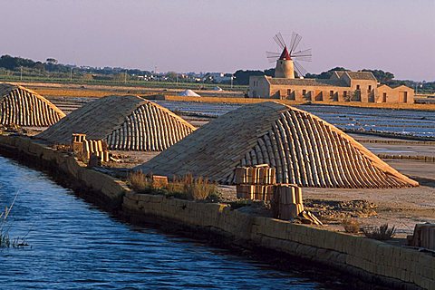 Saltworks, Marsala, Sicily, Italy