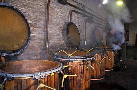 Distillation, Benito Nonino cellar, Percoto, Friuli Venezia Giulia, Italy.