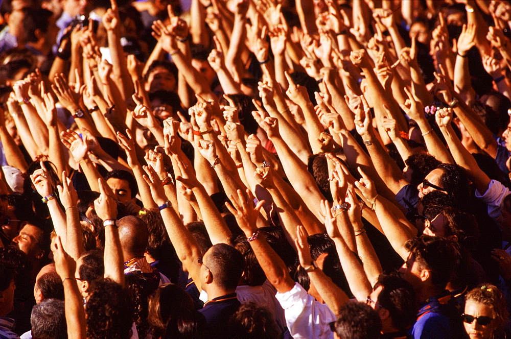 Supporters, Siena, Tuscany, Italy