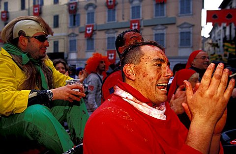 People, Ivrea, Piedmont, Italy