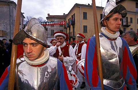 Soldiers, Ivrea, Piemonte, Italy