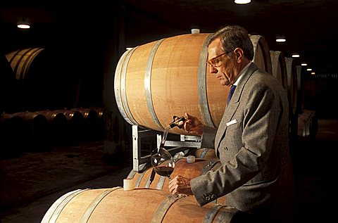 Wine tasting , Barolo, Piedmont, Italy.