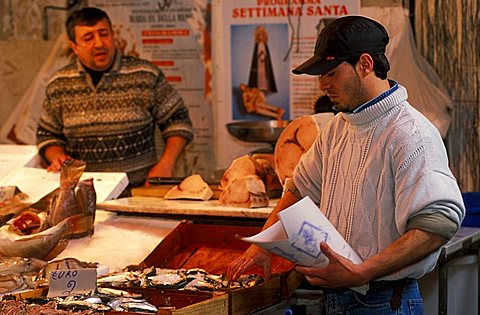 Ballarò market, Palermo, Sicily, Italy