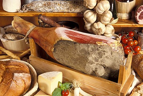 Parma ham, Italy