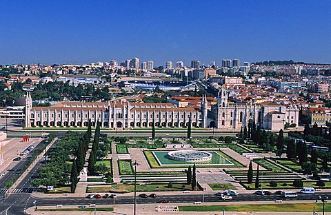 Dos Jeronimos de Belem monastery, Lisbona, Portugal, Europe 