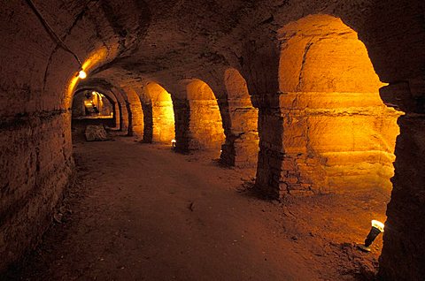 Undergroun caves, Camerano, Marche, Italy