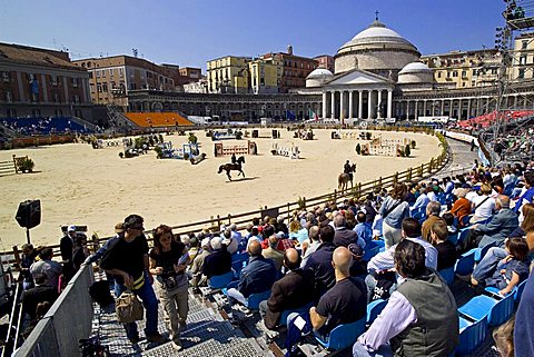 Riding Show "Piazza del Plebiscito", Naples, Campania, Italy