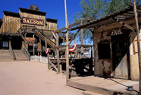 Goldfield ghost town, Arizona, United States of America, North America