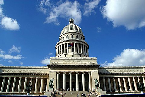 Campidoglio, Plaza de la Revolution, Havana, Cuba, West Indies, Central America