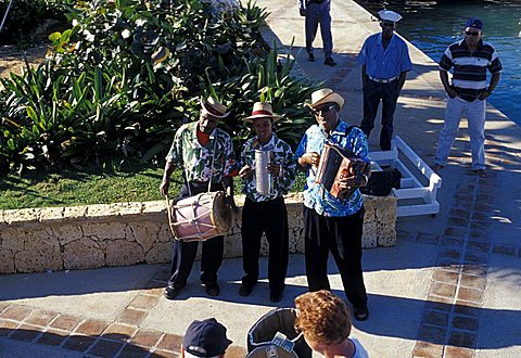 Musicist, Casa de Campo, Dominican Republic, West Indies, Central America