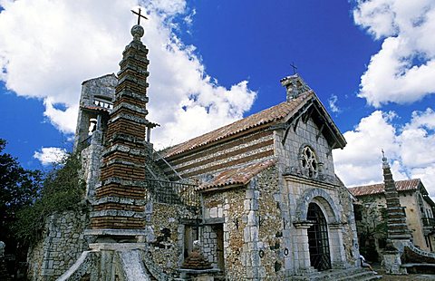 Artist village, Altos de Chavon, Dominican Republic, West Indies, Central America